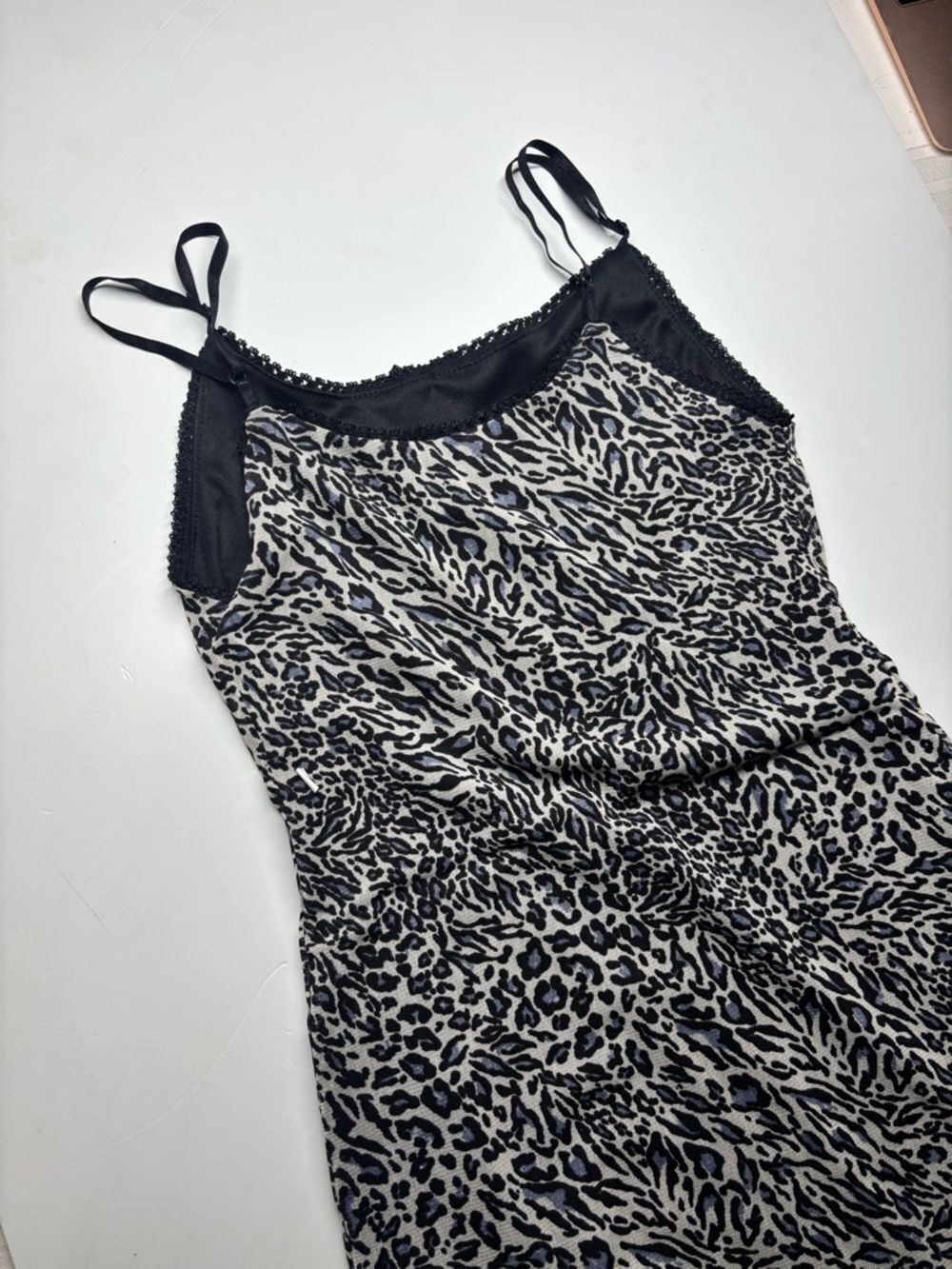 Urban Renewal Leopard Print Mini Slip Dress Size M - Picture 7 of 7